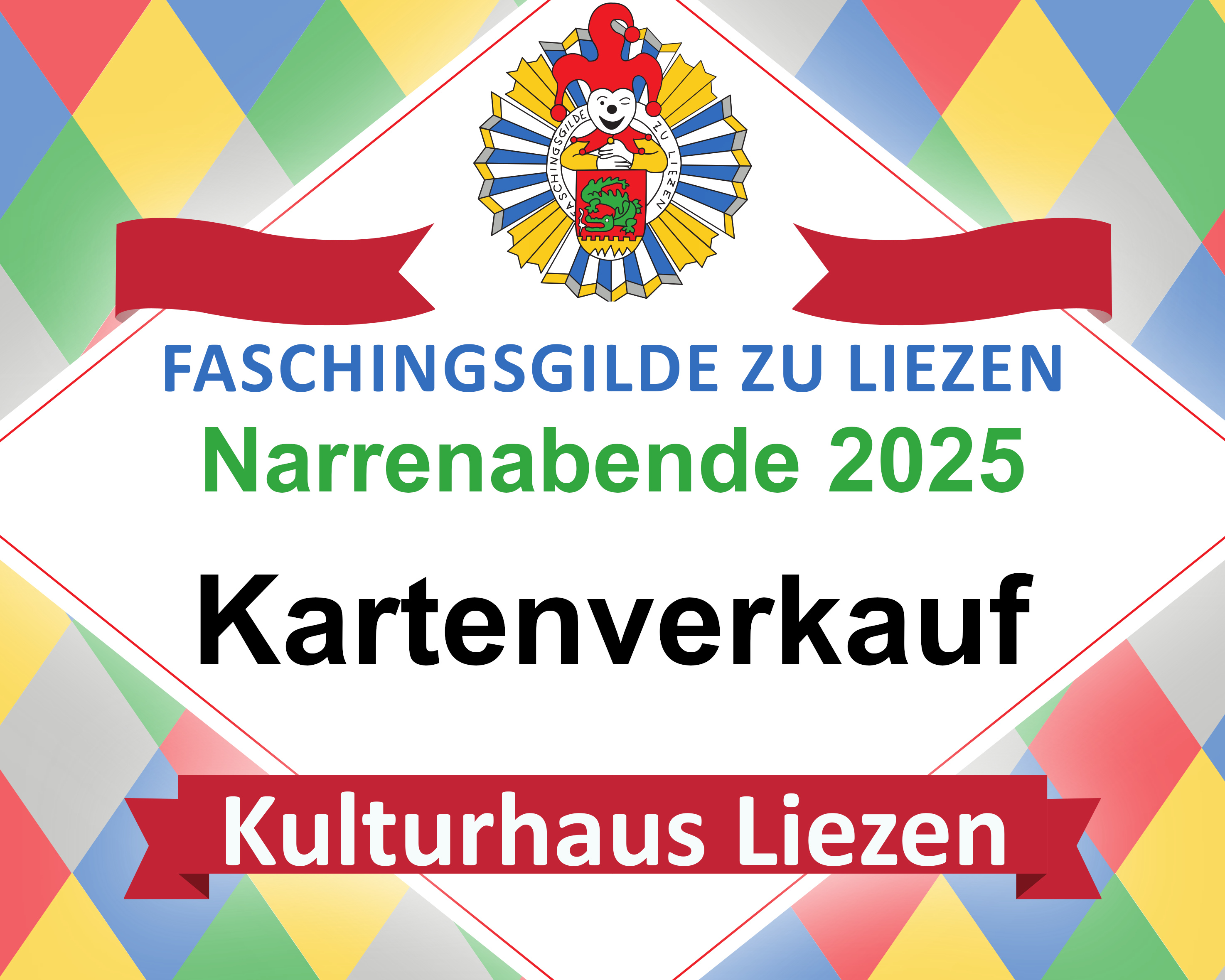 Kartenverkauf Narrenabend